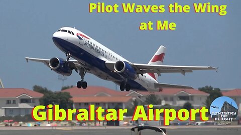 British Airways Amazing Departure Gibraltar