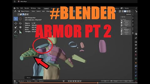 Blender Armor Making Workflow Pt 2