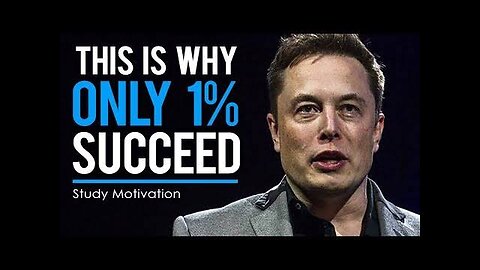 IT WILL GIVE YOU GOOSEBUMPS - Elon Musk Motivational Speech