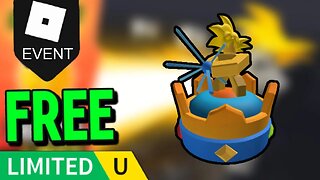 How To Get Kamehame Crown in Every Second +1 Ki in DBZ (ROBLOX FREE LIMITED UGC ITEMS)