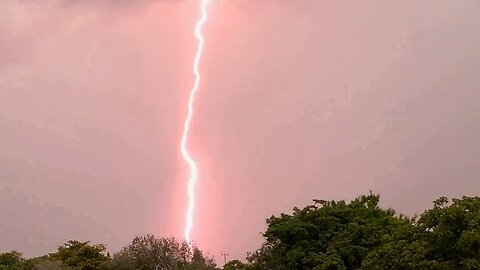 INTENSE Lightning Storm Broward County 07-16-23