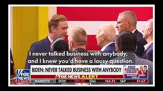 Peter Doocy (Fox News) asks Joe Biden about phone calls with Hunter, Burisma Business Partners