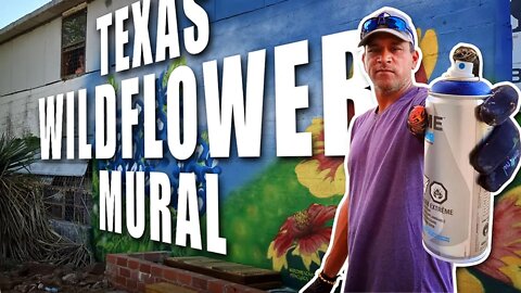 Texas Wildflowers MURAL 2022