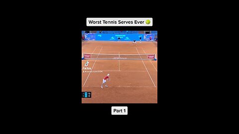 Worst Tennis Serves Ever 🎾 Part 1