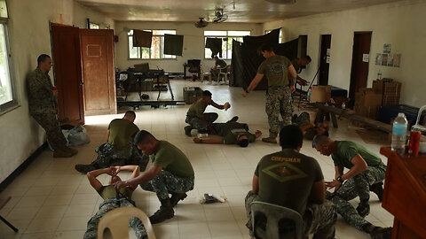 MASA 23 | 3d LAAB instructs Tactical Combat Casualty Care to Philippine Marines