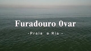 Surfando nas Ondas da Praia do Furadouro - Ovar, Portugal #drone