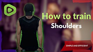 How to train shoulders