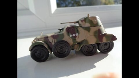 №101 Series: 1/72 BA-11 Armored Car Featuring Campbell The Toast