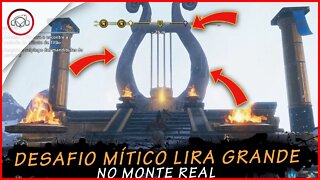 Immortals Fenyx Rising, Como concluir o desafio mítico Lira grande no Monte Real | Super Dica