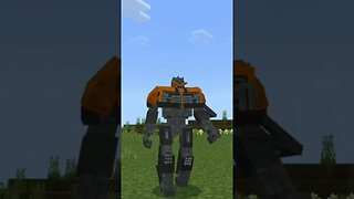 transformers no universo do #viral #minecraft #shorts