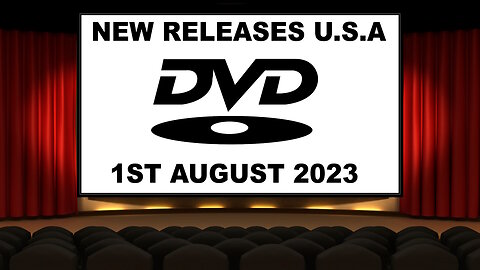NEW DVD Releases [1ST AUGUST 2023 | U.S.A]