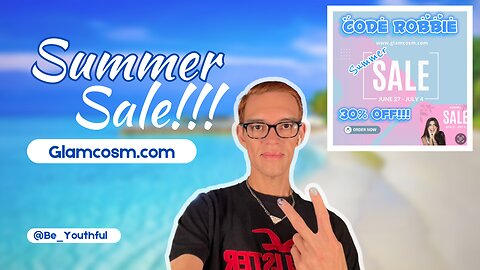 Let the summer fun begin! 🏝️ 30% off @ Glamcosm.com 🔥🔥 | A little announcement in the description 😘|