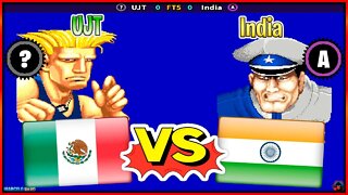 Street Fighter II': Hyper Fighting (UJT Vs. India) [Mexico Vs. India]