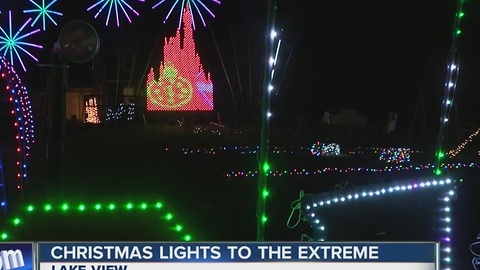 Christmas lights to the extreme