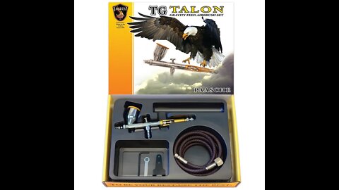 Paasche Airbrush Compressor and TG Talon Airbrush Assembly
