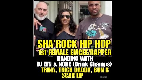 NIMH Ep #597 Sha’Rock hanging out with Nore, Dj EFN, Trina,Bun B, Scar Lip & Trick Daddy