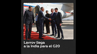 Lavrov llega a Nueva Delhi para asistir a la cumbre del G20