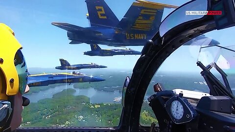This Blue Angels flying is Terrifying and Amazing Blue Sky