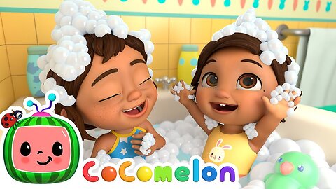 Bath Song! 🛁 with Nina! | CoComelon Nursery Rhymes & Kids Songs