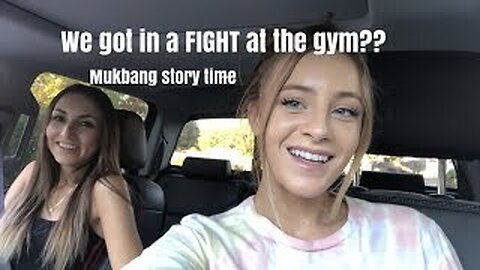 I got in a fight at the gym... Mukbang / story time w Jess | DAISY KEECH