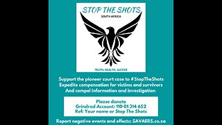 Stop the Shots, save lives