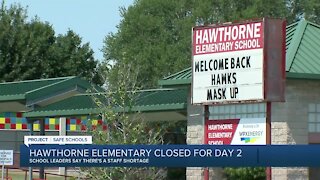 Hawthorne Elementary closed for Day 2