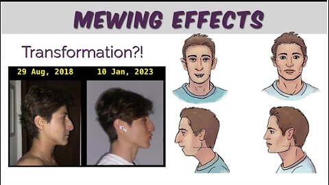 HOW MEWING CHANGES YOUR FACE !!!