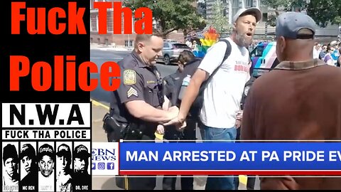 Street Preacher Arrested within SECONDS for Preaching Gospel at "Pride" Rally