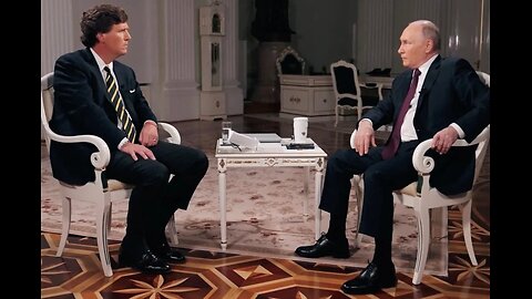 Tucker And Putin discuss why the war has not come to an end yet!