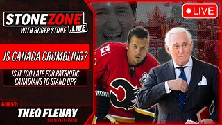 Is CANADA CRUMBLING? NHL Hockey Legend Theo Fleury Enters The StoneZONE