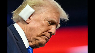 Trump "The Messiah" Assassination Attempt PsyOP is working (EAR PATCHES/BANDAGES)