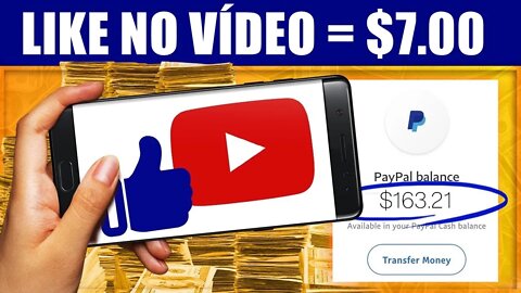 Ganhe $7,25 Por Hora Para Curtir Vídeos do YouTube - Maneira Simples de Ganhar Dinheiro Online 2022