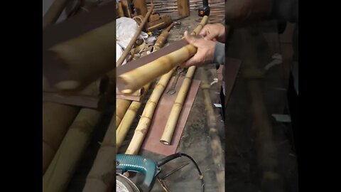 como fazer rodo de bambu cana da Índia, dry floor