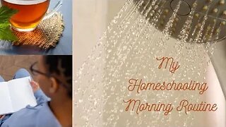 MY MORNING ROUTINE FOR A PRODUCTIVE HOMESCHOOLING DAY #homeschooling #homesweethome #homeschoolmom