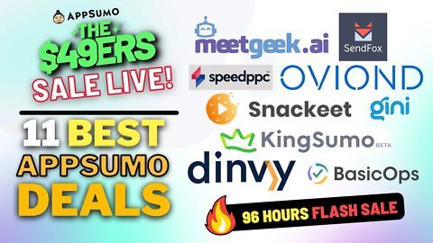 (🔴Live) Appsumo 96 Hours Flash Sale | Get Best LTD with Extra Discount!🔥