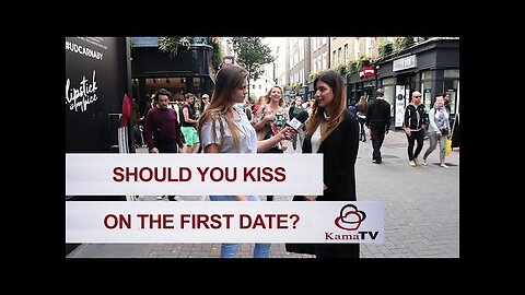 Should you kiss on the first date?