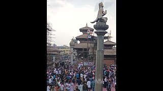 temple visit on holi festival ( colour festival )