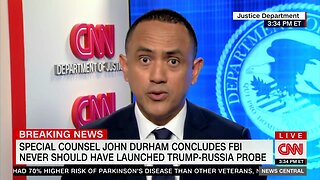 CNN: Durham Report finds the FBI failed & never should have launched the Trump-Russia probe.