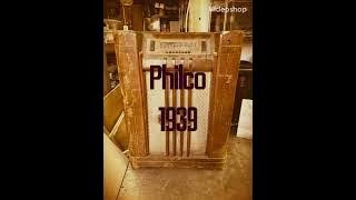 Repair and restoration of a vintage 1939 Philco console Radio