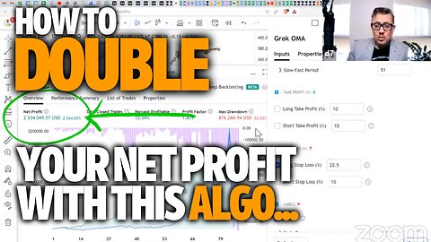How To DOUBLE Your Net Profit With The Grok OMA In Just A Few Clicks - Algo Trading Strategies