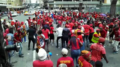 EFF protest