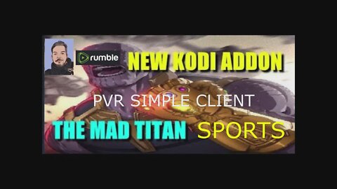 MAD TITAN SPORTS FOR LIVE TV WITH PVR SIMPLE CLIENT