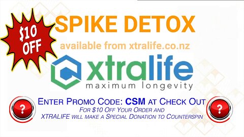 Xtralife Spike Detox INFOMERCIAL: Counterspin Media Special