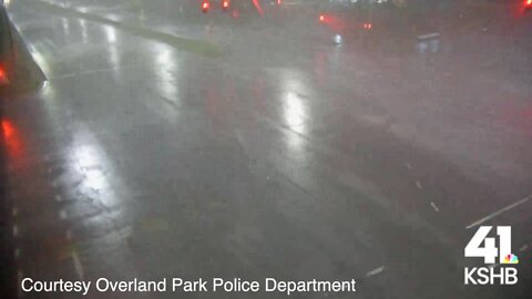 Video: Storms at 95th Street and Metcalf