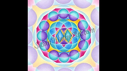 Mandala Monday for the week of 1/2/23 Solfeggio Mandala 384Hz, Sirius, Revealing Truth