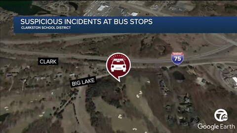 Suspicious incidents at bus stops