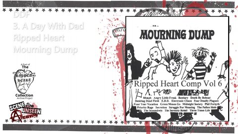 Ripped Heart Prod 💔 Vol. 6 Mourning Dump 💿 2002 💿 Michigan Underground Punk, Hardcore, Metal, Rock
