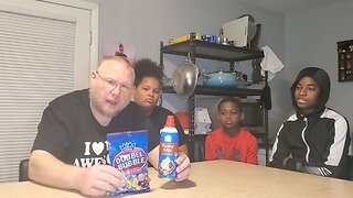 Bubble Gum Whip Cream Challenge