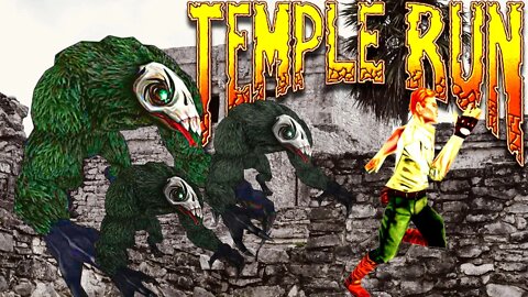 Playing Temple Run For The First Time. Android mobile No Commentary Gameplay. | Piso games