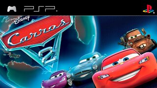 DISNEY CARS 2 (PSP) #1 - Gameplay do início do jogo de Carros 2 no PPSSPP! (Dublado em PT-BR)